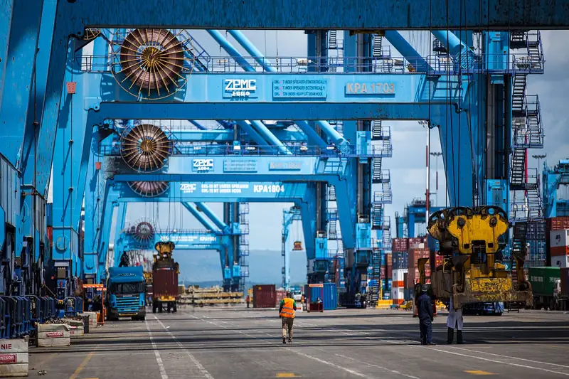 The Port of Mombasa, where Kenya’s imported cars arrive